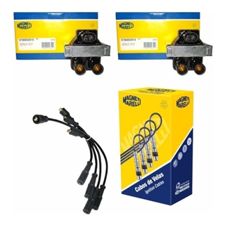 Kit Duas Bobinas + Cabo De Vela Uno 1993 A 2001 Motor Fiasa em Oferta na Shopee