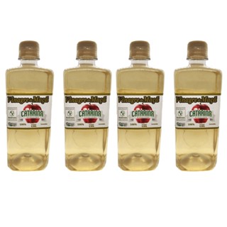 Kit 4uni Vinagre de Maçã 100% Orgânico 600ml - Catarina