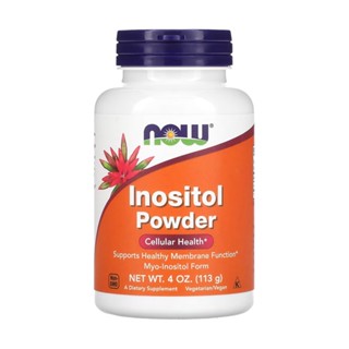 Pó de inositol Now Foods Mio-inositol 113g Importado
