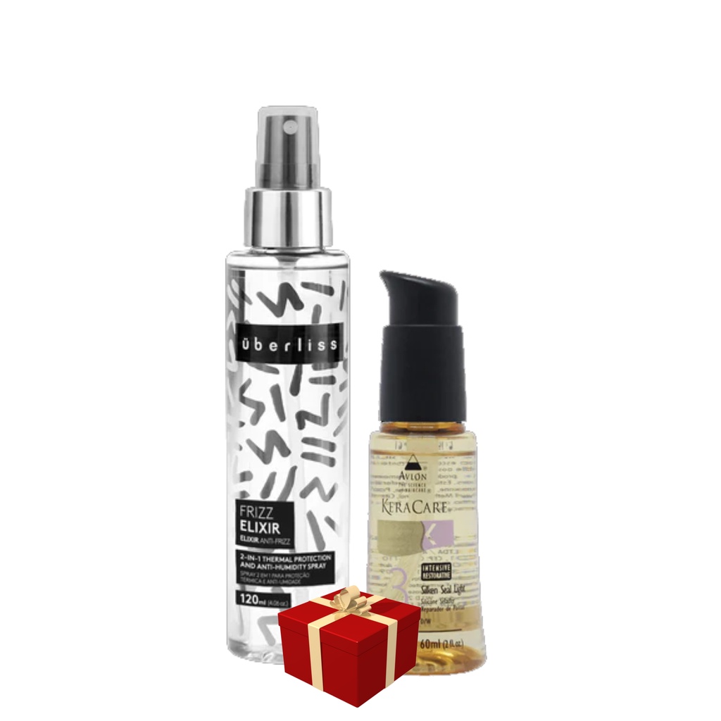 Überliss Avlon Elixir 120ml+Keracare Silken Seal Light 60ml