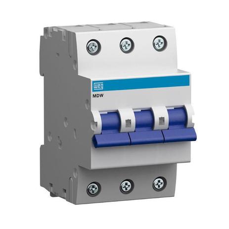 Disjuntor Trifásico 10a Curva B MDW-B10 - WEG