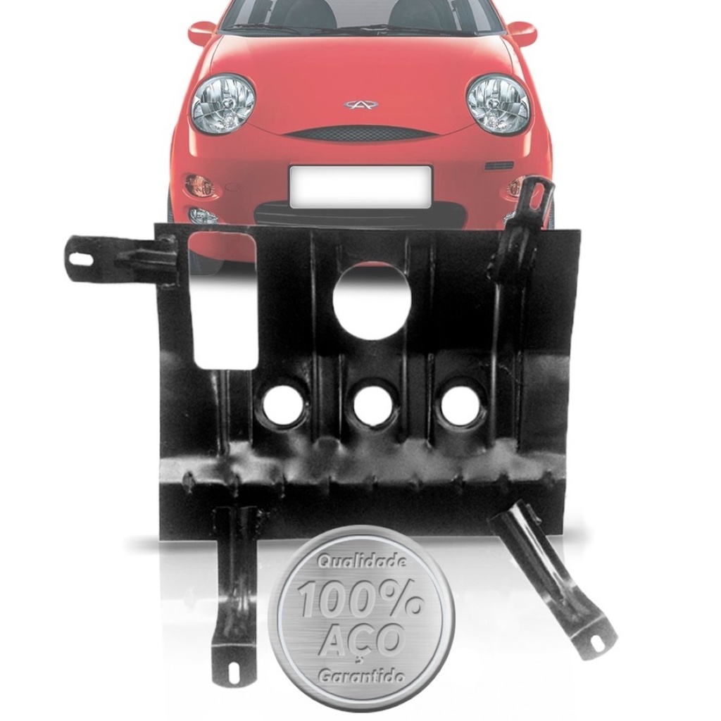 Peito De Aço Protetor Carter Antigo Chery Qq 2011 Á 2014 em Oferta na Shopee