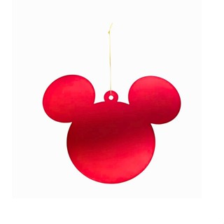 Enfeite Para Pendurar De Natal - Pingente Mickey Vermelho - 15cm - Disney Original - 1 unidade - Cromus - Rizzo em Oferta na Shopee