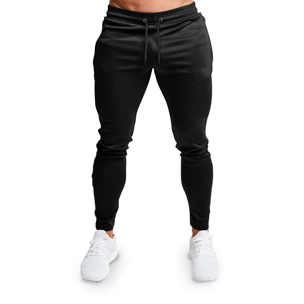 Calça Academia Jogger Moletom Masculina Liso Treino Fitness Calça Skinny R DISTRIBUIDORA