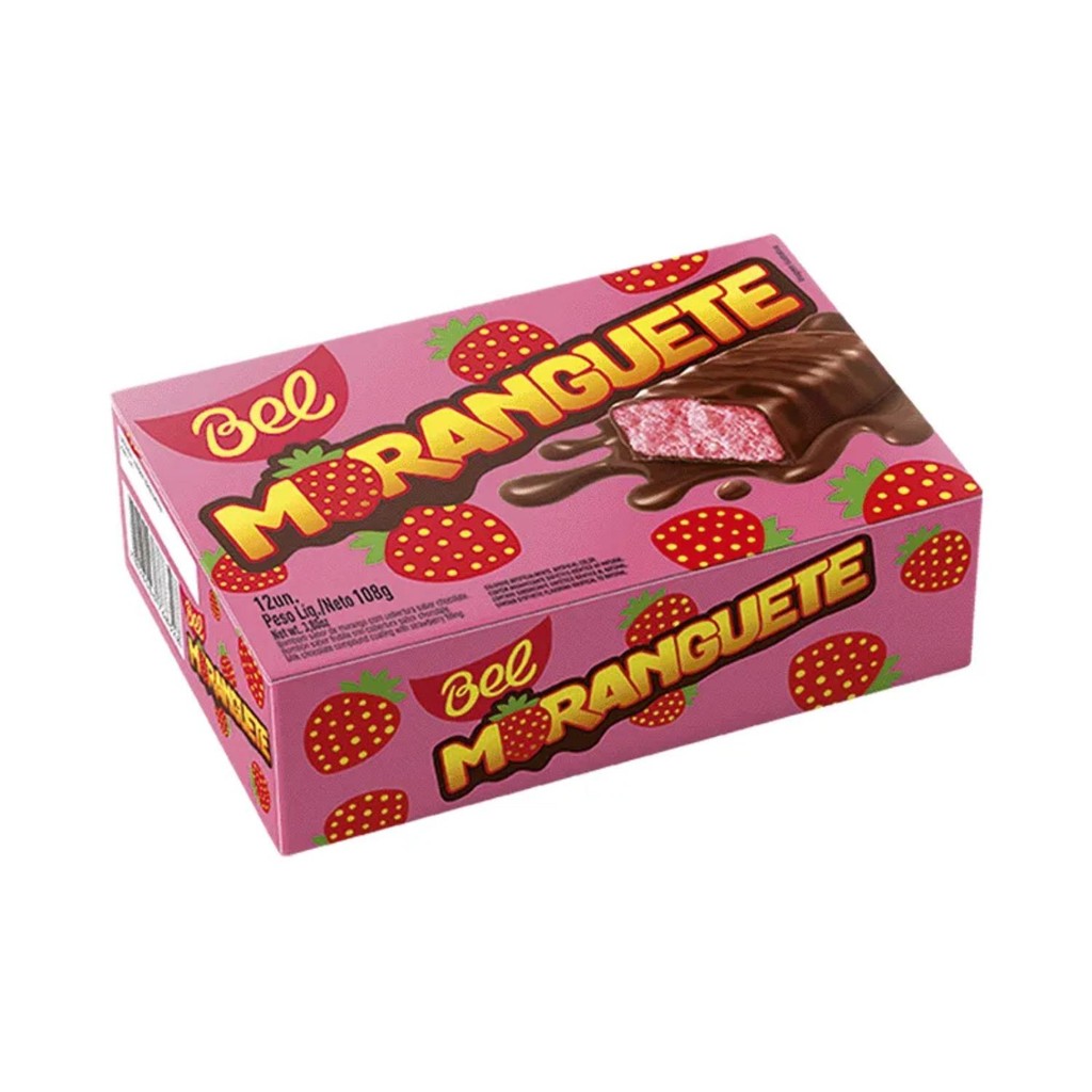 Chocolate Moranguete Bel – Caixa com 12 Unidades (108g)