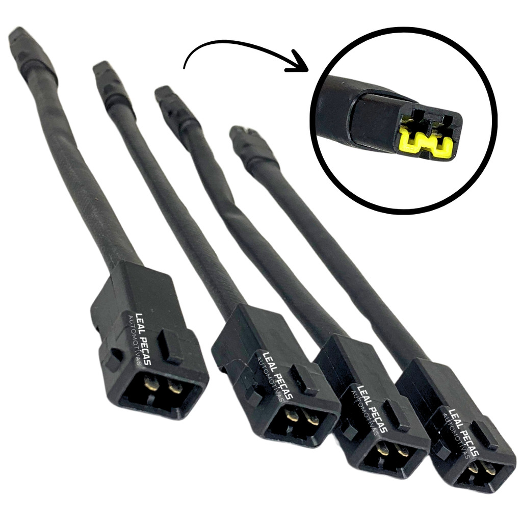 Cabo Adaptador para Máquina de Bico Injetores Plug Oval