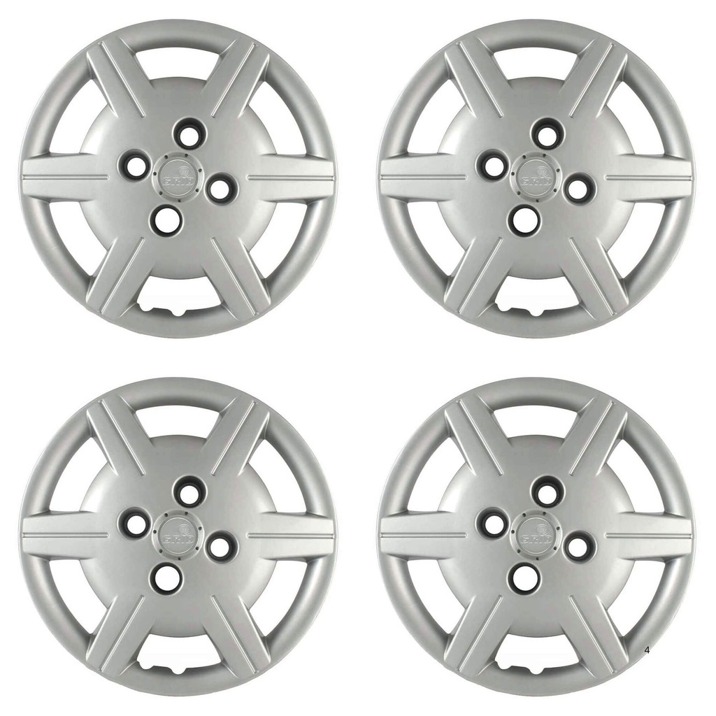 Calota Aro 13" cor Prata Mod Corsa Classic 12/15 (Jogo c/ 4 Calotas) Grid - 069CB-PTA-E em Oferta na Shopee