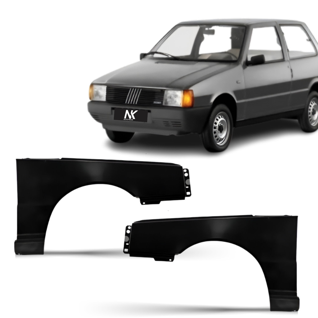 Par/Un Paralama Dianteiro Uno 84 85 86 87 á 2003 Mold. Original em Oferta na Shopee