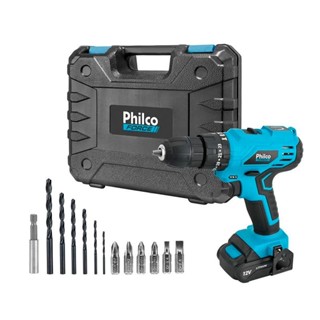 Parafusadeira/Furadeira 23 Velocidades Impacto Ppf120m Philco Bivolt em Oferta na Shopee