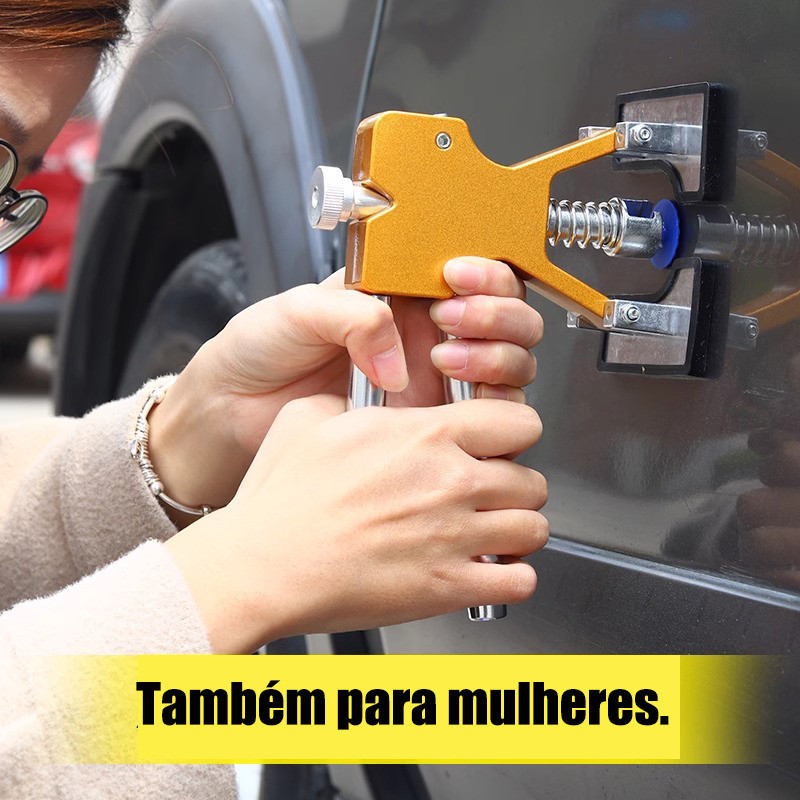 Ferramentas De Reparo De Mossa Para Automóveis Kit Extratores de chapa metálica Conjunto de Reparo de Poço Granizo Poço