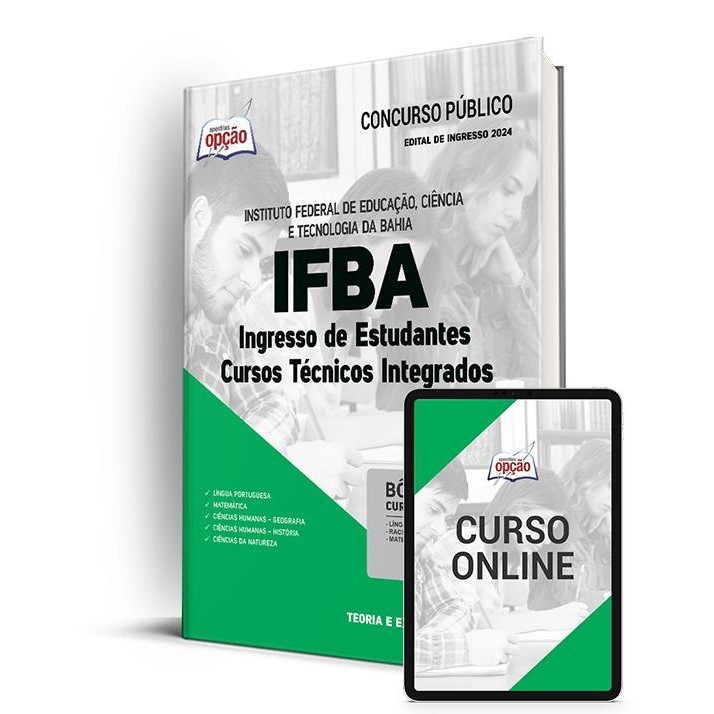Apostila IFBA - Ingresso de Estudantes - Cursos Técnicos Integrados