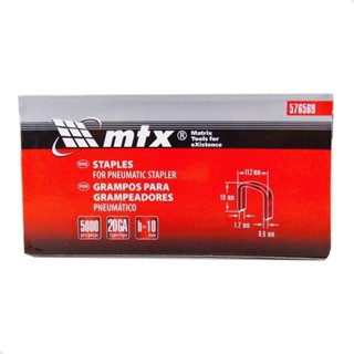Grampo P/ Grampeador Pneumático 10mm 5.000 Uni Mtx