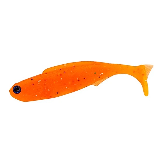 Isca Artificial HKD Beast Shad 8,7 cm 5,8 gr 6 Un Cor 50 Jack Orange