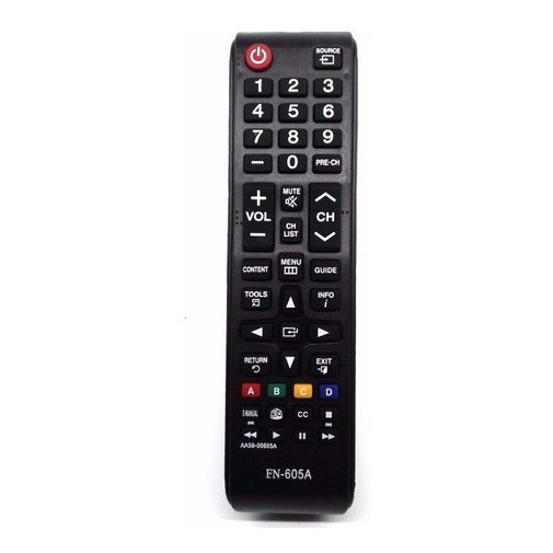 Controle Remoto compatível com tv Samsung lcd, led Aa59-00605a-un40f6100 32 42 polegadas