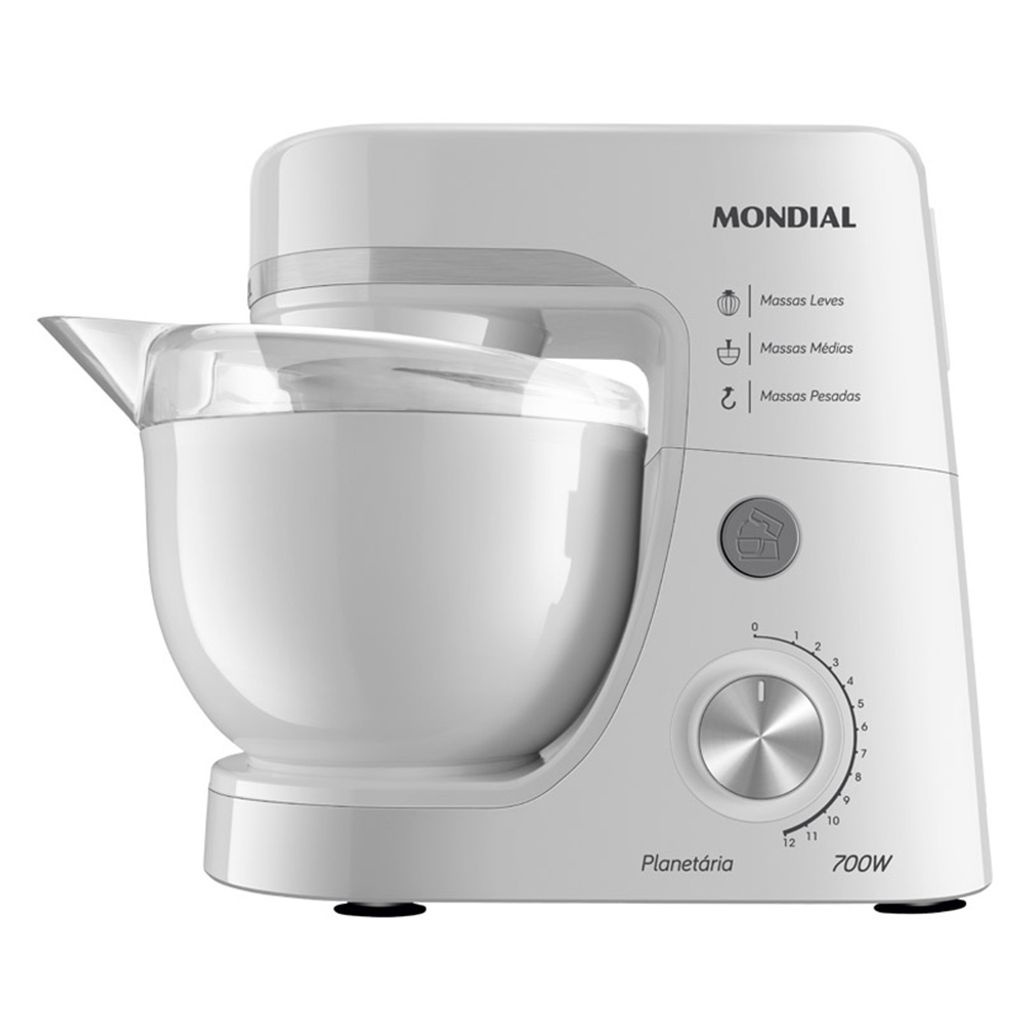 Batedeira Planetária Mondial BP-03-W em Oferta na Shopee
