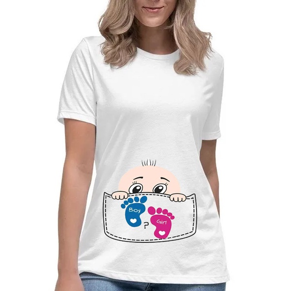 camiseta cha revelacao gestante gravidez menino ou menina