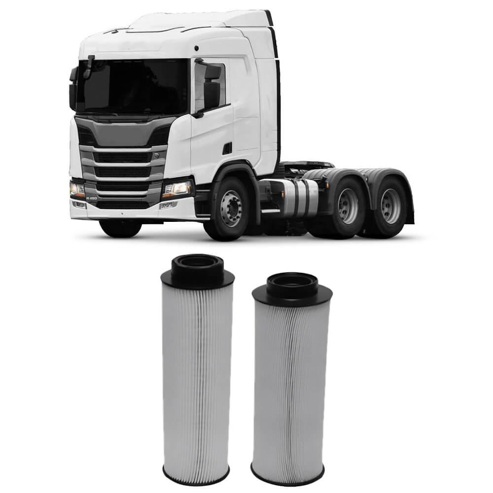 Kit Refil Filtro Combustível Scania DC13 DC16 2017 a 2023