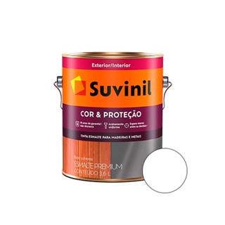Tinta Esmalte Sintético Cor e Proteção Branco Brilhante 3,6L - SUVINIL