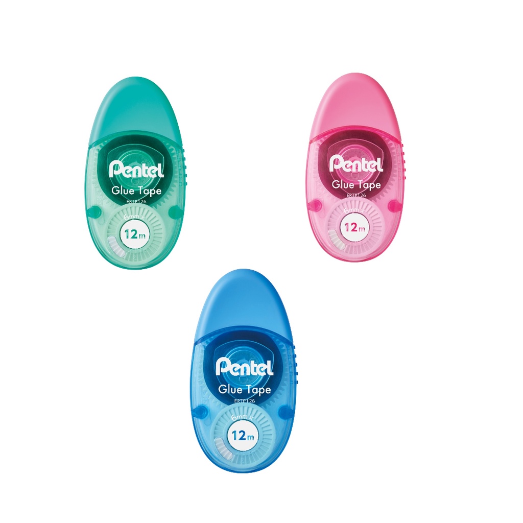 Cola em Fita Pentel - Tamanho compacto e fácil de transportar Secagem rápida