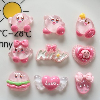 Jibbitz Encantos Kirby Crocs Sapatos De Bricolage Decoração Charme Diy Acessórios Caixa Telefônica Fivela Chinelos Femininos