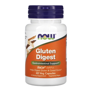 Gluten Digest Enzimas Digestivas Now Foods 60 Veg Caps em Oferta na Shopee