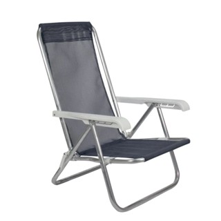 CADEIRA PRAIA/PISCINA LAZY RECLINÁVEL 4 POSIÇÕES BEL