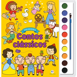 Livro Aquarela Contos clássicos em Oferta na Shopee
