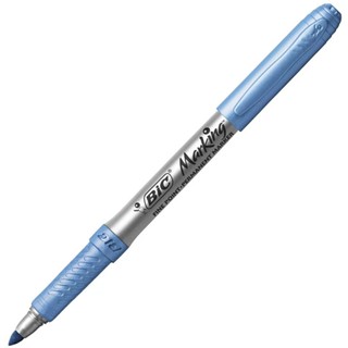 Pincel marcador permanente Marking Azul Metálico 971151 Bic