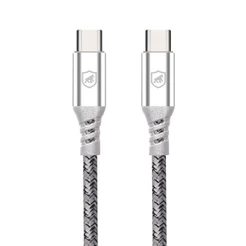 cabo carregador tipo c turbo Gshield Dual Tech usb c para usb c 1,8m 100W power delivery
