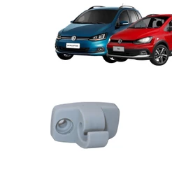 Suporte Quebra Sol Fox 2004 Até 2020 Spacefox 2006 Até 2019 Cinza Claro