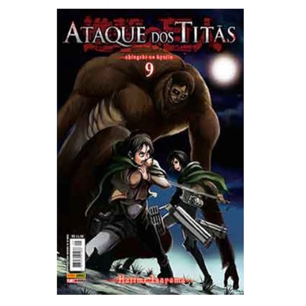 Ataque dos Titãs Vol. 9 - Panini em Oferta na Shopee