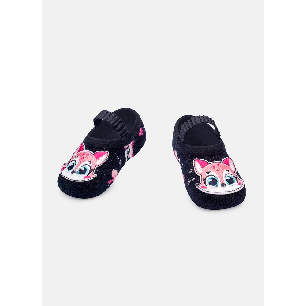 Meia Sapatilha Bebê Menina Raposa - Puket em Oferta na Shopee