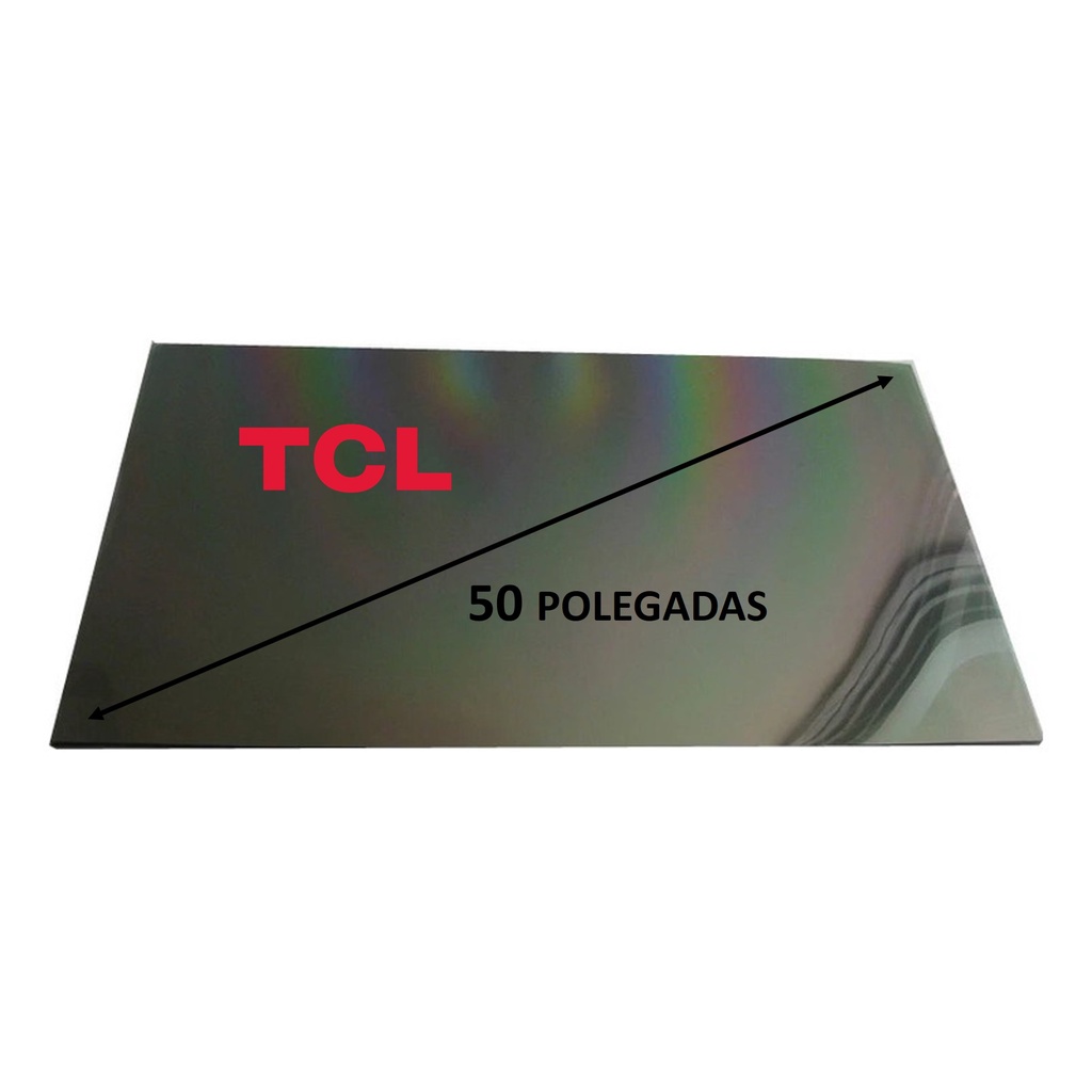 Filtro Polarizador TV compatível c/ TCL 50 Polegadas