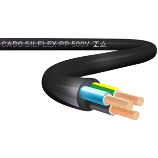 Cabo pp 3x2,50mm preto em Oferta na Shopee