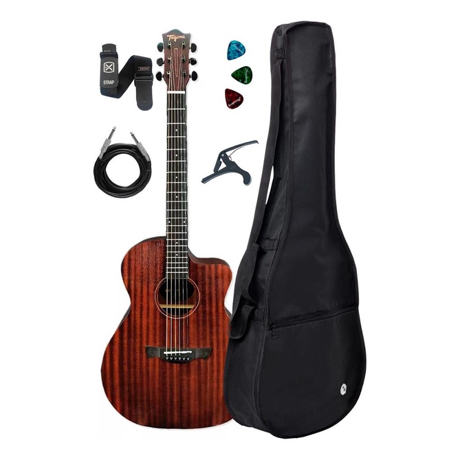 Violao Dallas Gran Reserva Grand Auditorium + Capa Acess