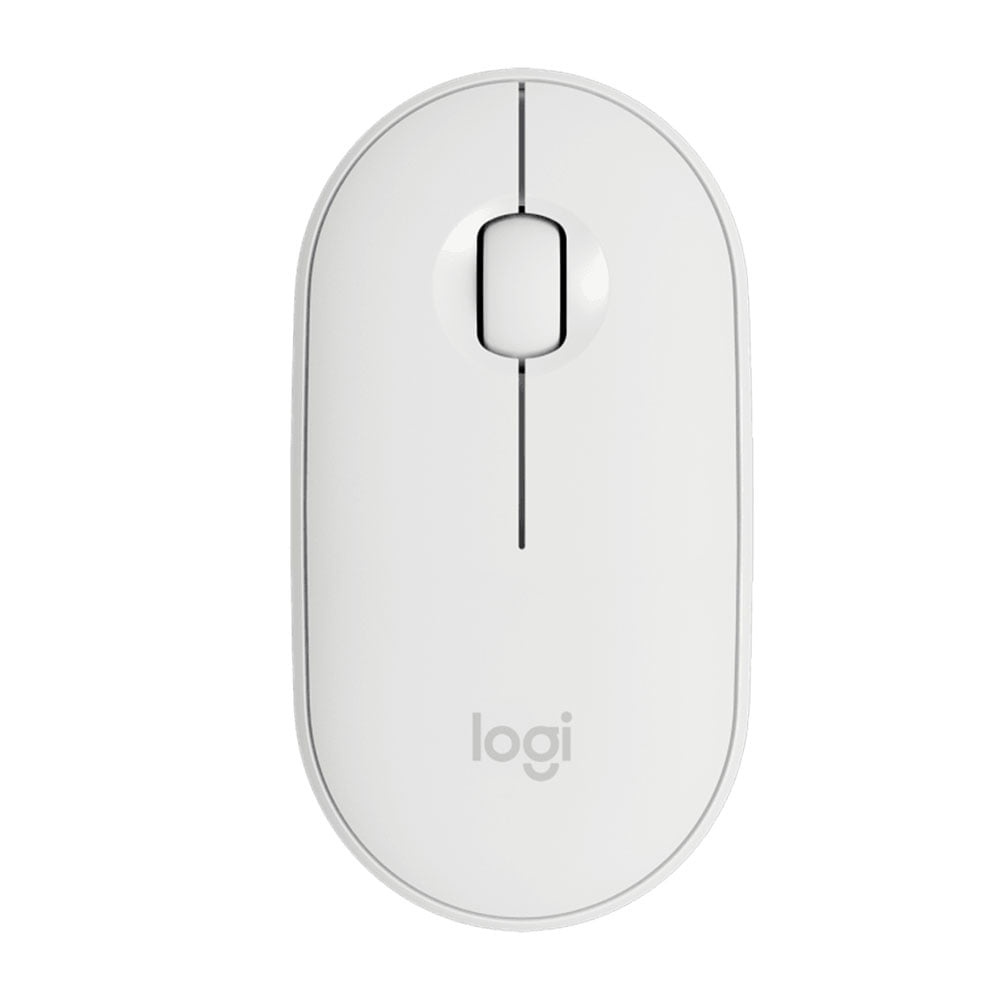 MOUSE SEM FIO LOGITECH PEBBLE M350 BRANCO