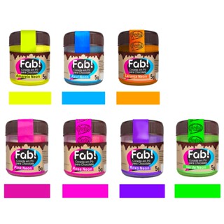 CORANTE EM PÓ P/ CHOCOLATE NEON 5g FAB!