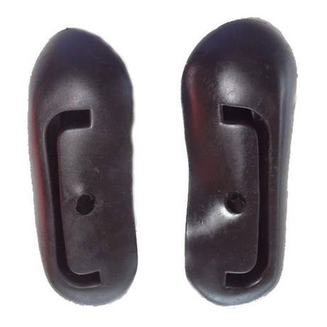 Par Guarnicao Borracha Suporte Parachoque Dianteiro Brasilia em Oferta na Shopee