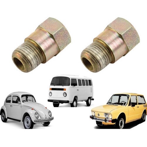 Par Tucho Conico Prolongador Vela Fusca Brasilia Kombi