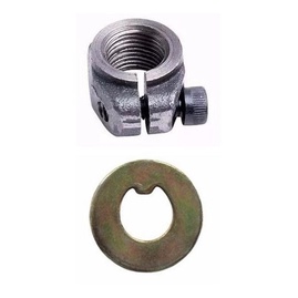 Porca + Trava L. Direito Manga Eixo Roda Dianteira Fusca 75