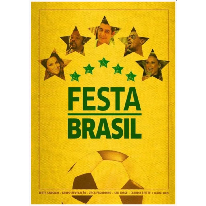 DVD Festa Brasil Ivete Sangalo Zeca Pagodinho e Outros