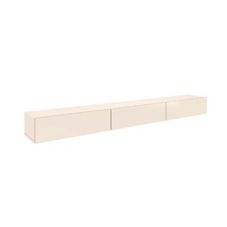 Rack Suspenso para Painel ou TV até 75 Polegadas 2 Portas 1,54m Off White EDN