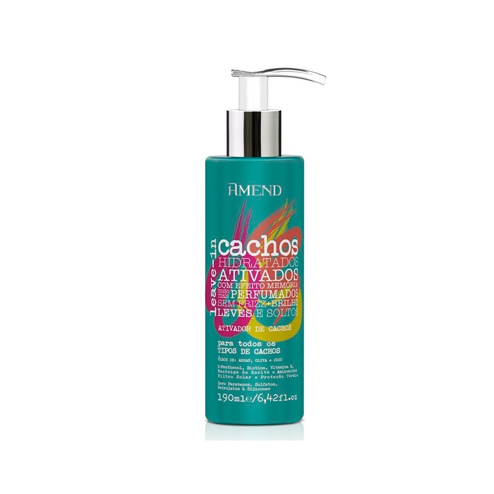 Ativador De Cachos Amend 190Ml