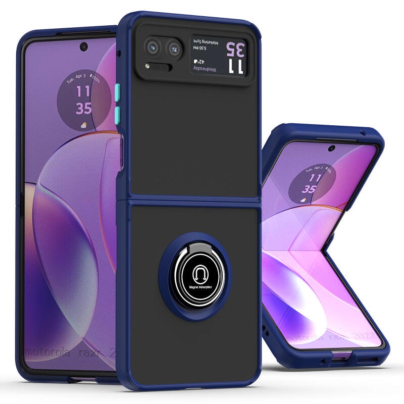Capa Traseira À Prova De Choque Da Lente Fosca Para Telefone Blindada Híbrida Mo