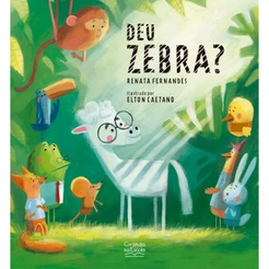 Livro Literatura infantil Deu zebra?