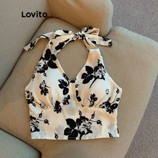 Colete de estilingue de pescoço de flor/Nova roupa de verão feminino de nicho sexy v decote fino