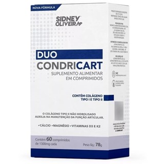 Duo Condricart / 60 Cápsulas 1 Frasco / Sidney Oliveira