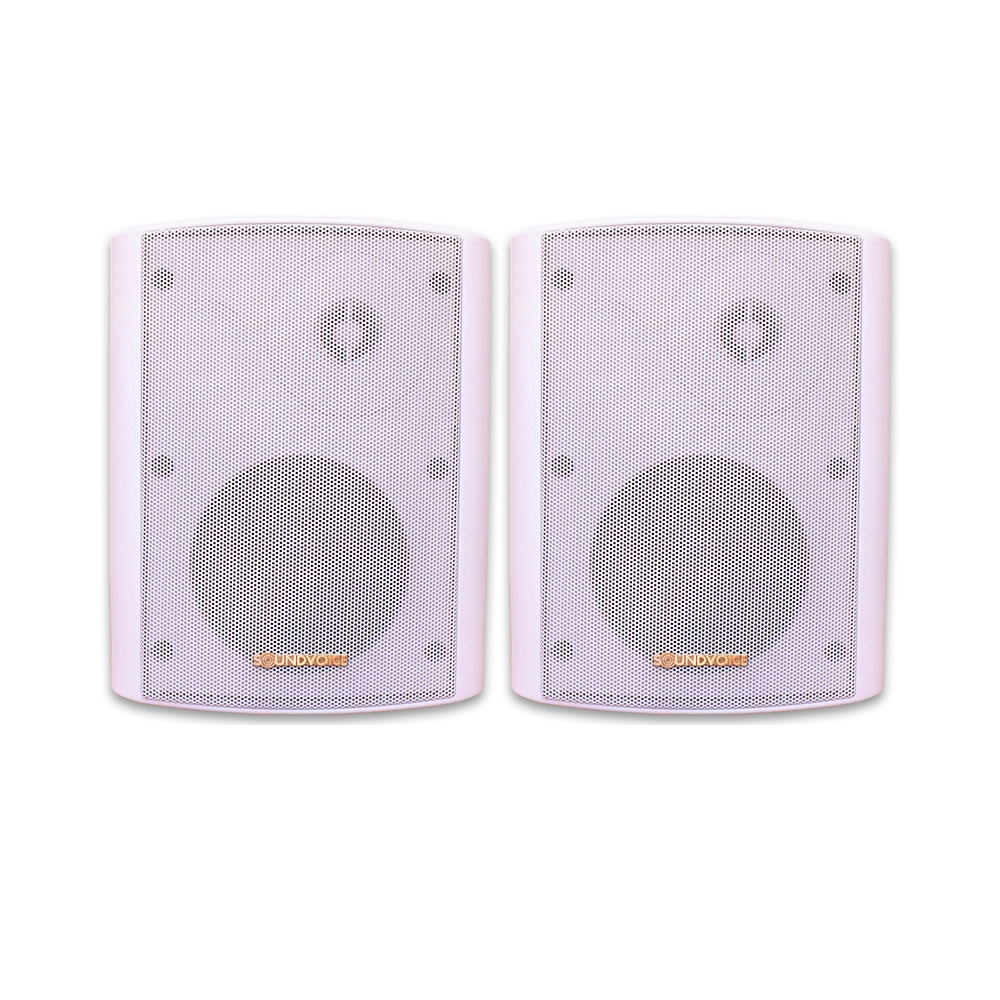 Par de Caixas Acústica Passiva Soundvoice Outdoor OT65B Branca - AP0338-C