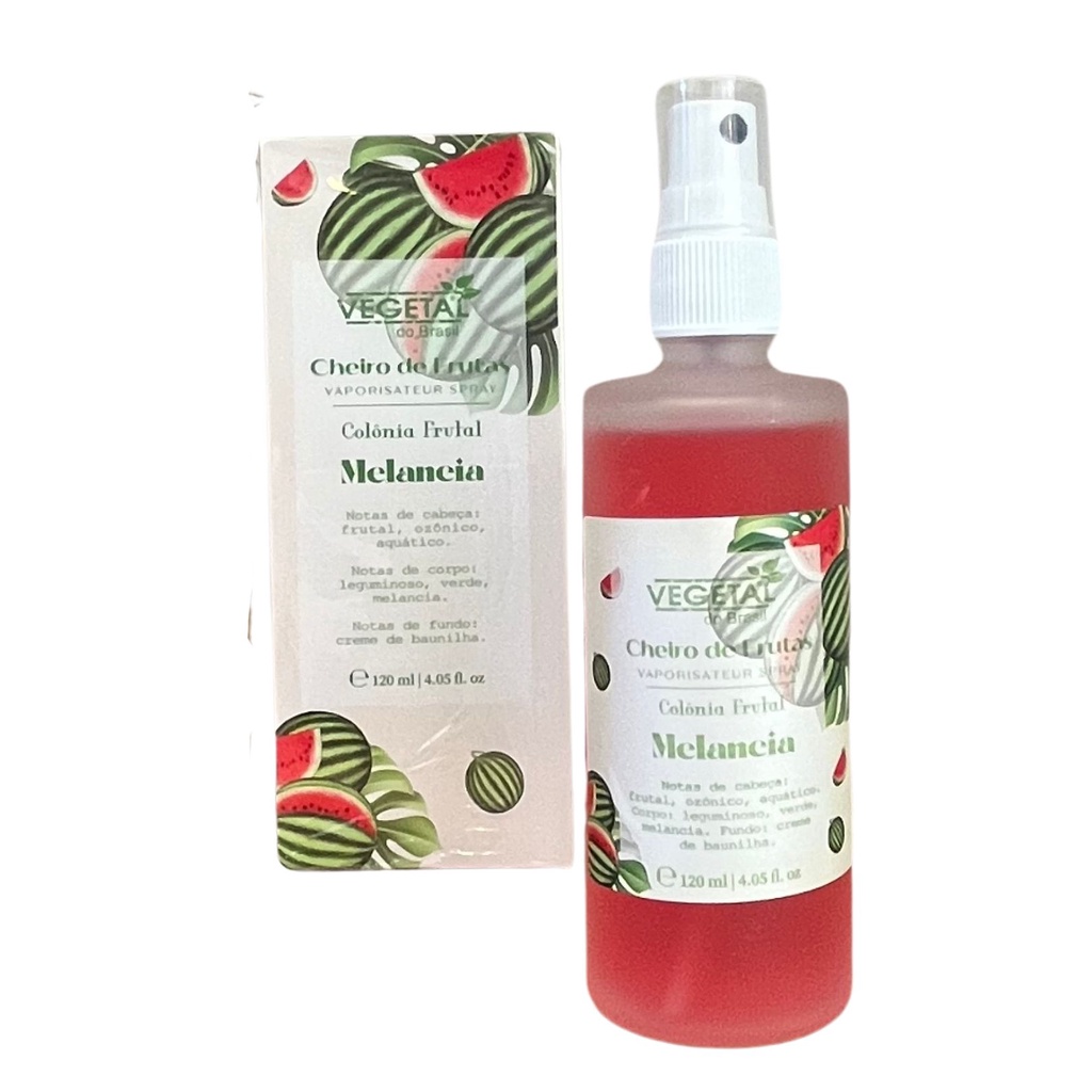 AGUA DE COLONIA DE MELANCIA-120ML-VEGETAL DO BRASIL