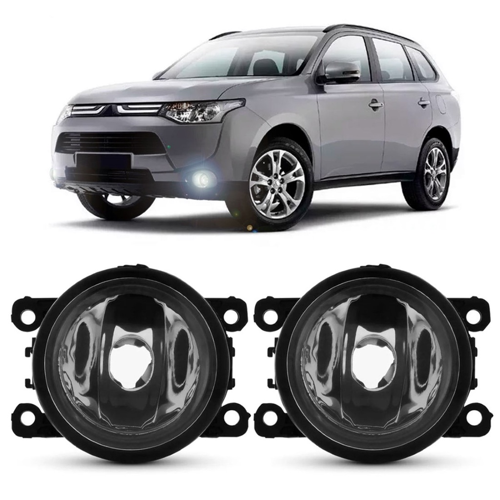 Par Farol Milha Auxiliar Outlander 2014 2015 em Oferta na Shopee